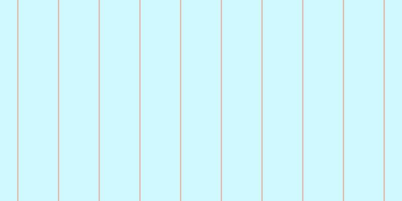 #cff8ff, #eba393 vertical lines, two pixels wide, seventy-nine pixels apart