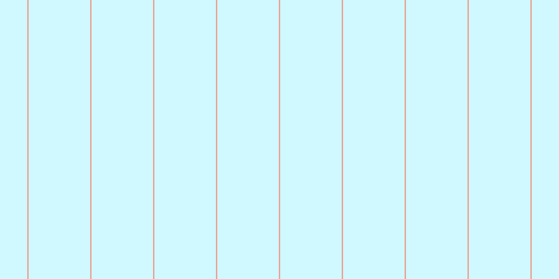 #cff8ff, #eba393 vertical lines, two pixels wide, eighty-eight pixels apart