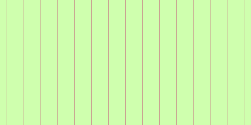 #cfffae, #caa393 vertical lines, two pixels wide, fifty-two pixels apart