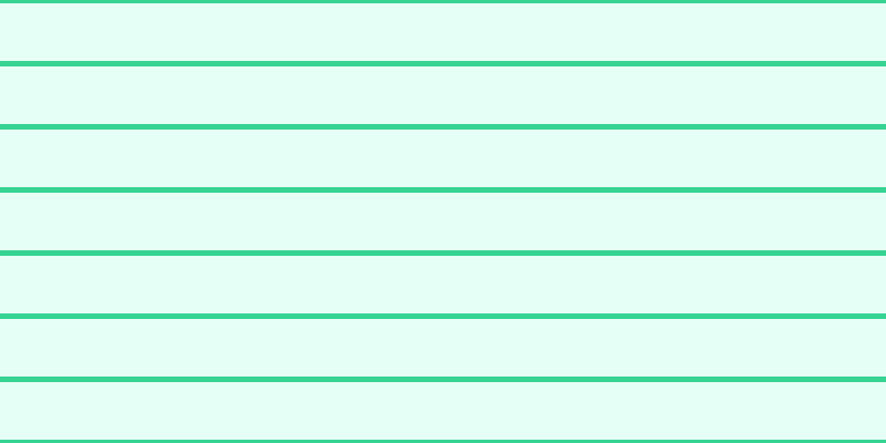 #cffff0 (50%), #36d393 horizontal lines, five pixels wide, fifty-two pixels apart