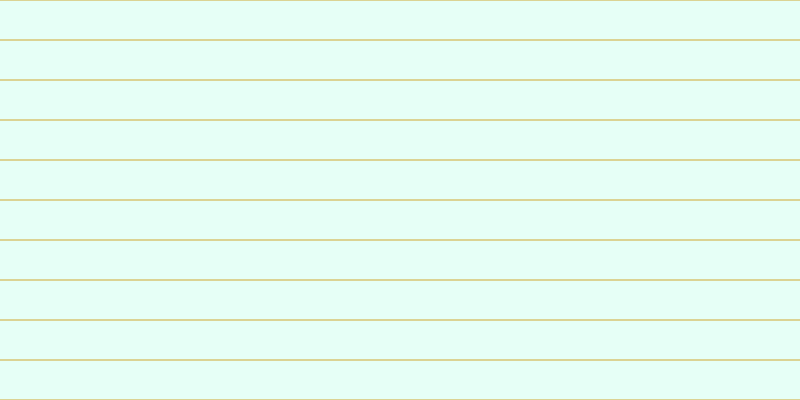 #cffff0 (50%), #dbd393 horizontal lines, two pixels wide, thirty-eight pixels apart