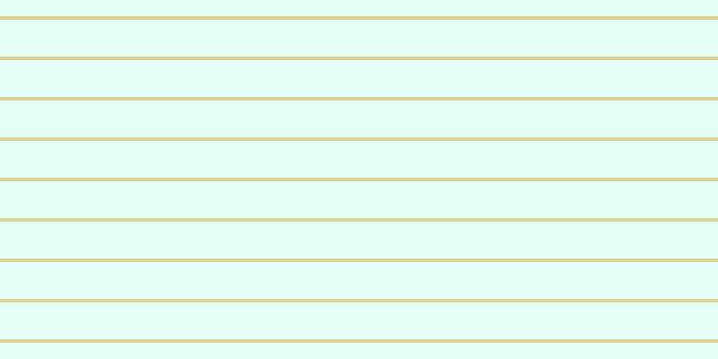 #cffff0 (50%), #dbd393 horizontal lines, four pixels wide, forty-one pixels apart