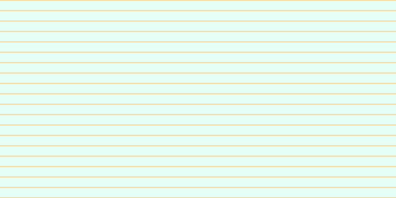 #cffff0 (50%), #fcd393 horizontal lines, two pixels wide, nineteen pixels apart
