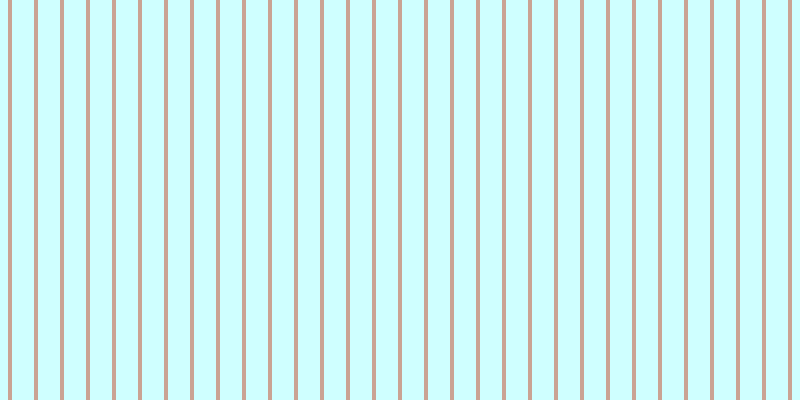 #cfffff, #caa393 vertical lines, four pixels wide, twenty-two pixels apart