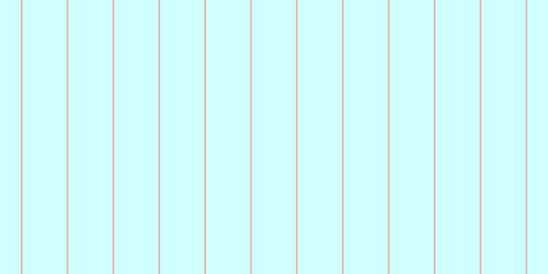 #cfffff, #eba393 vertical lines, two pixels wide, sixty-five pixels apart