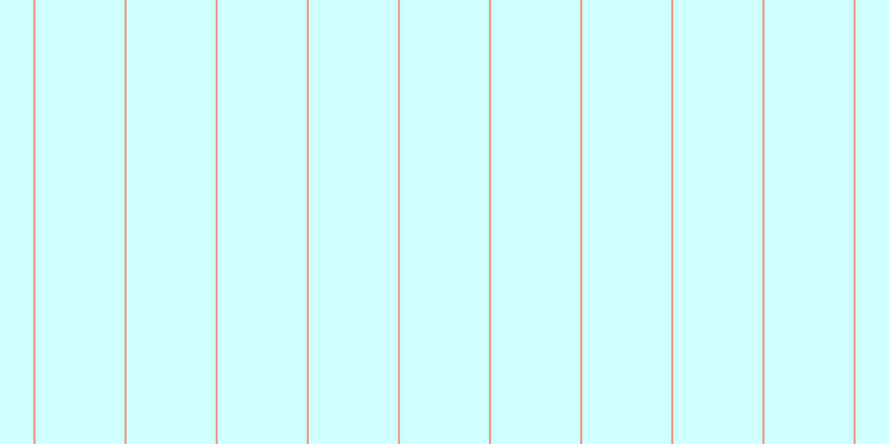 #cfffff, #eba393 vertical lines, two pixels wide, eighty pixels apart
