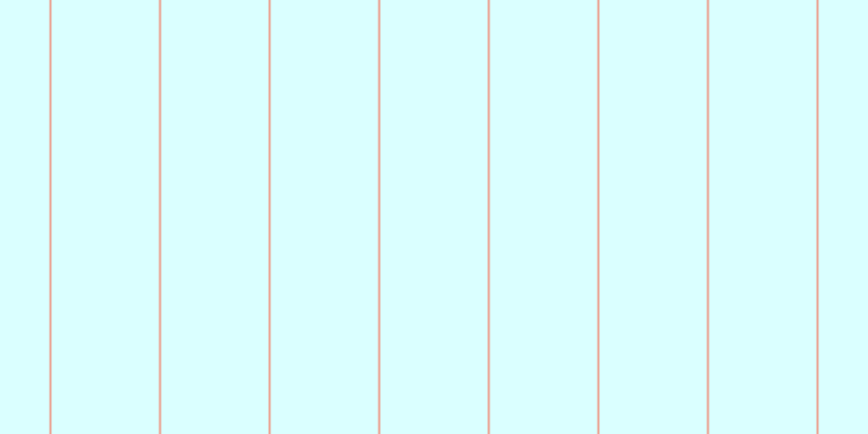 #cfffff (75%), #eba393 vertical lines, two pixels wide, ninety-nine pixels apart