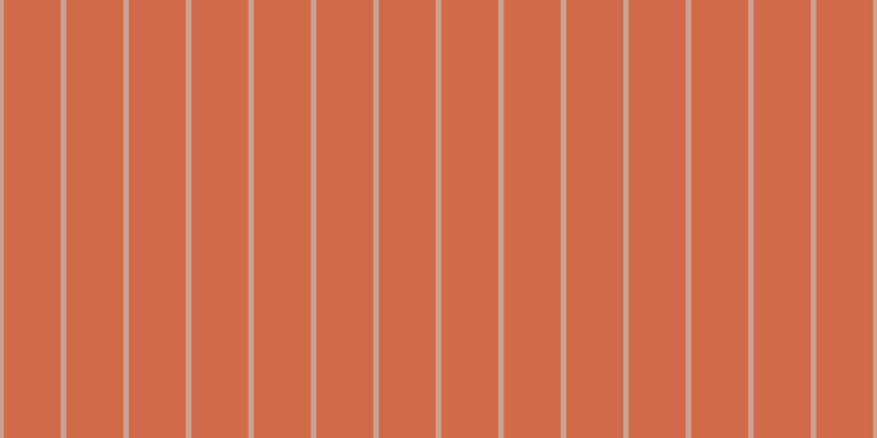 #d06a49, #caa393 vertical lines, five pixels wide, fifty-two pixels apart
