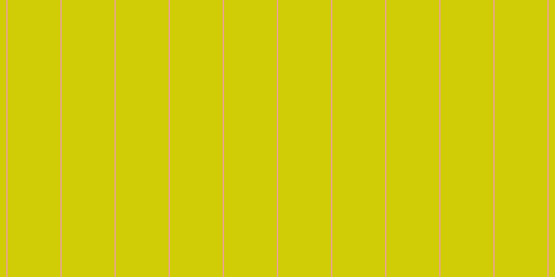 #d0cd07, #eba393 vertical lines, two pixels wide, seventy-six pixels apart