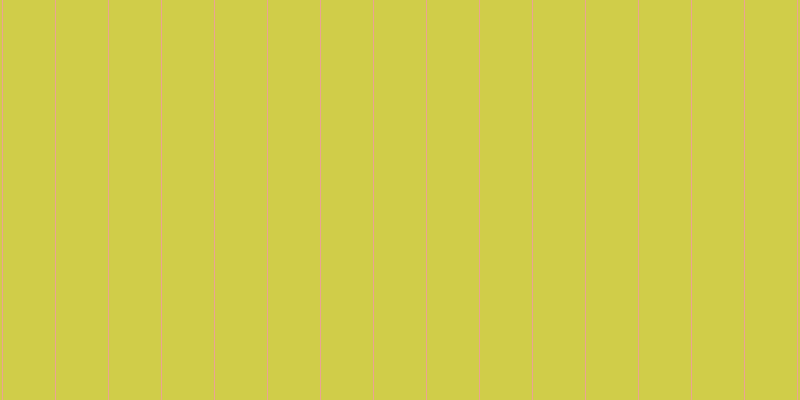 #d0cd49, #eba393 vertical lines, one pixels wide, fifty-two pixels apart
