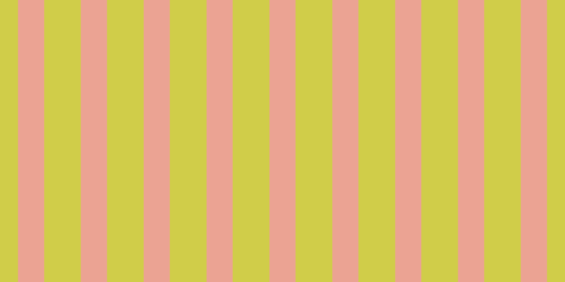 #d0cd49, #eba393 vertical lines, thirty-seven pixels wide, fifty-two pixels apart
