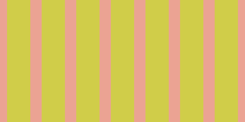 #d0cd49, #eba393 vertical lines, thirty-seven pixels wide, seventy-six pixels apart