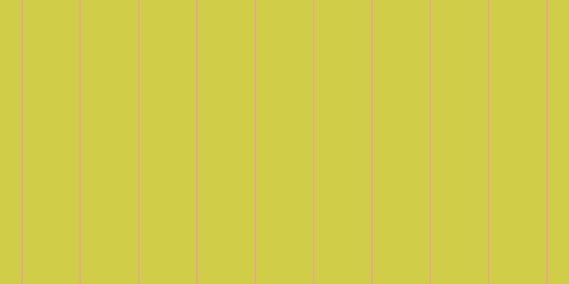 #d0cd49, #eba393 vertical lines, two pixels wide, eighty pixels apart