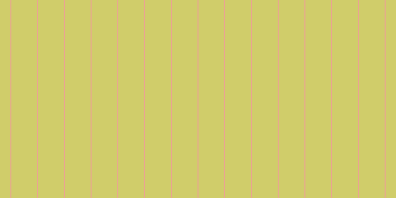 #d0cd6a, #eba393 vertical lines, two pixels wide, fifty-two pixels apart