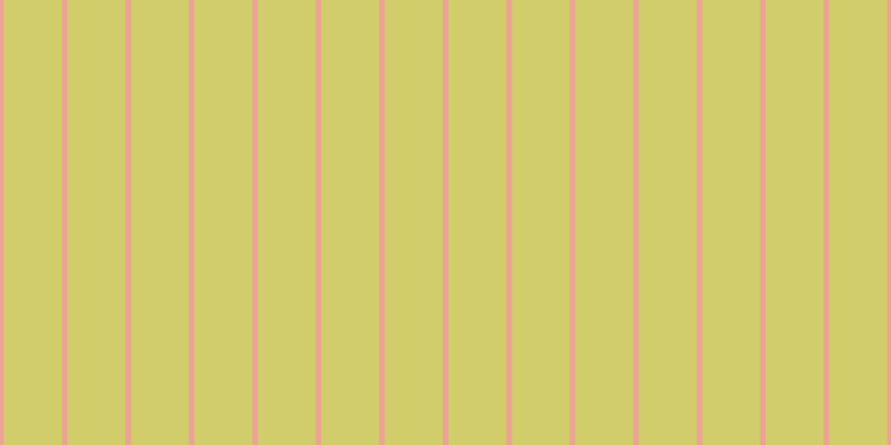 #d0cd6a, #eba393 vertical lines, five pixels wide, fifty-two pixels apart