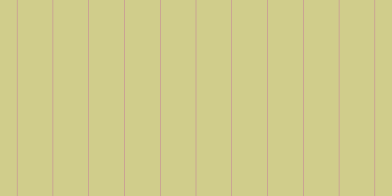 #d0cd8b, #caa393 vertical lines, two pixels wide, seventy-one pixels apart