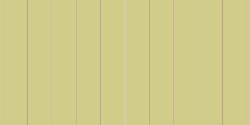 #d0cd8b, #caa393 vertical lines, two pixels wide, seventy-six pixels apart