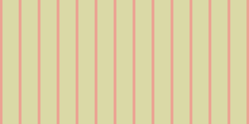 #d0cd8b (75%), #eba393 vertical lines, nine pixels wide, fifty-two pixels apart