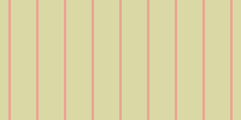 #d0cd8b (75%), #eba393 vertical lines, eight pixels wide, eighty-four pixels apart