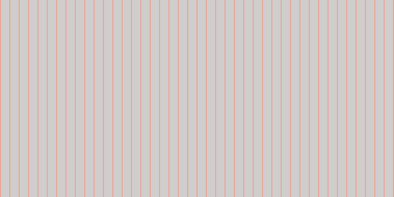 #d0cdcd, #eba393 vertical lines, two pixels wide, seventeen pixels apart
