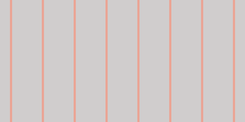 #d0cdcd, #eba393 vertical lines, seven pixels wide, ninety-seven pixels apart