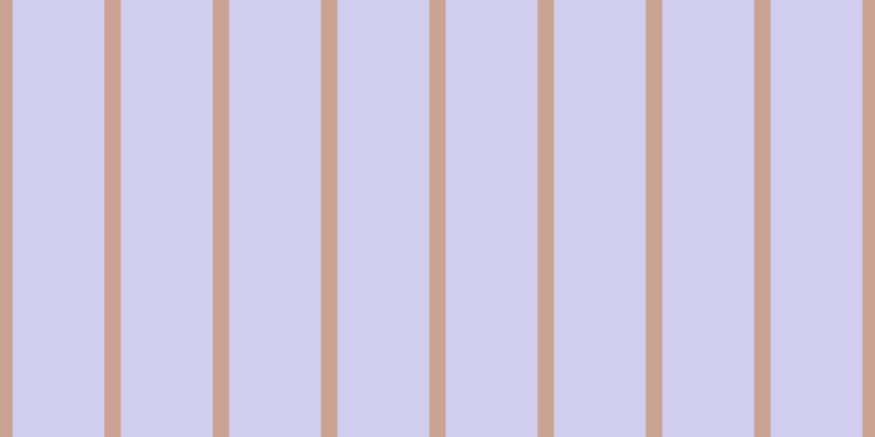 #d0cdee, #caa393 vertical lines, fifteen pixels wide, eighty-four pixels apart