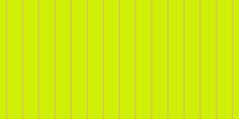 #d0ee07, #caa393 vertical lines, two pixels wide, fifty-two pixels apart