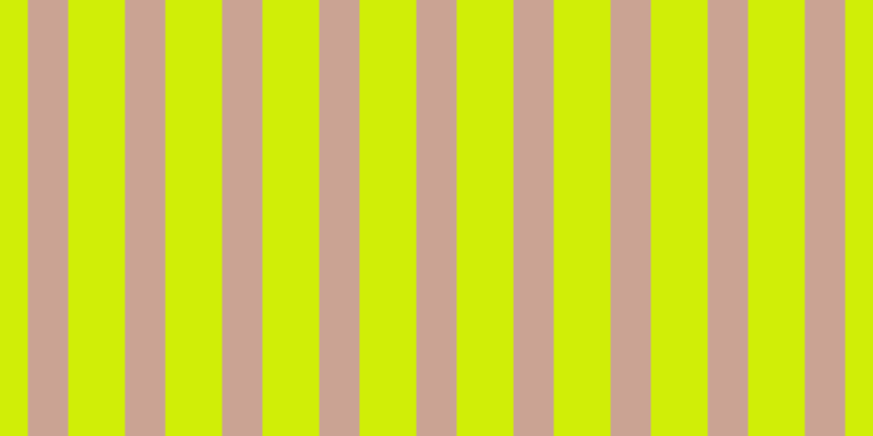 #d0ee07, #caa393 vertical lines, thirty-seven pixels wide, fifty-two pixels apart