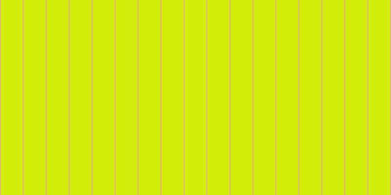 #d0ee07, #eba393 vertical lines, two pixels wide, forty-five pixels apart