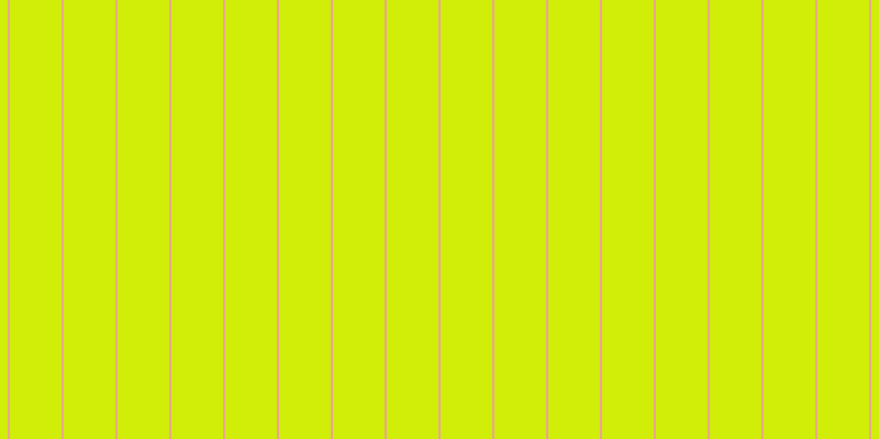 #d0ee07, #eba393 vertical lines, two pixels wide, forty-seven pixels apart