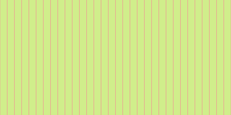 #d0ee8b, #eba393 vertical lines, two pixels wide, twenty-three pixels apart