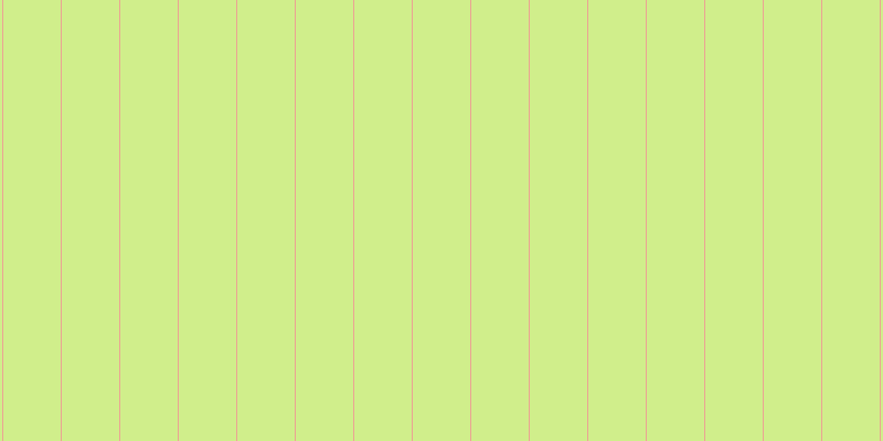 #d0ee8b, #eba393 vertical lines, one pixels wide, fifty-two pixels apart