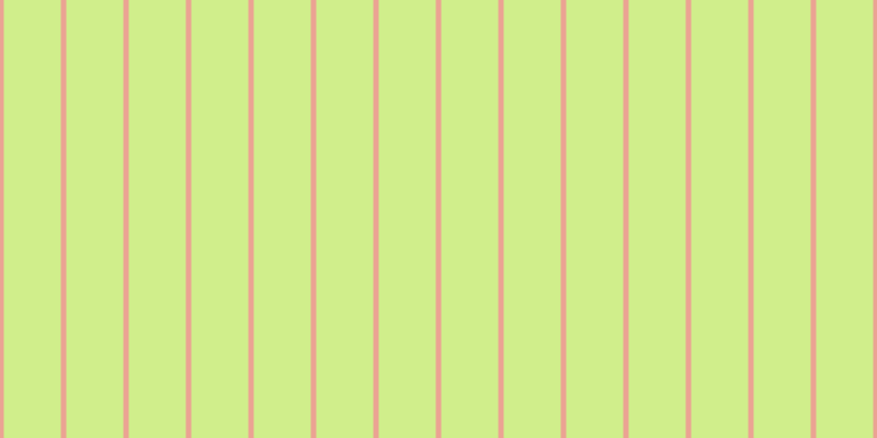 #d0ee8b, #eba393 vertical lines, five pixels wide, fifty-two pixels apart
