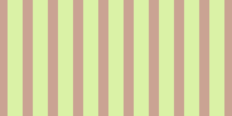 #d0ee8b (75%), #caa393 vertical lines, thirty-five pixels wide, fifty-two pixels apart