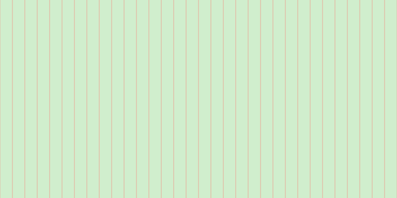 #d0eecd, #eba393 vertical lines, one pixels wide, twenty-four pixels apart