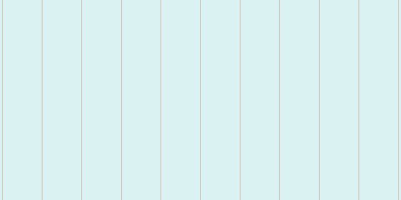 #d0eeee (75%), #caa393 vertical lines, one pixels wide, seventy-eight pixels apart