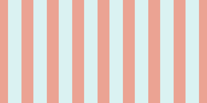 #d0eeee (75%), #eba393 vertical lines, forty-six pixels wide, fifty-two pixels apart
