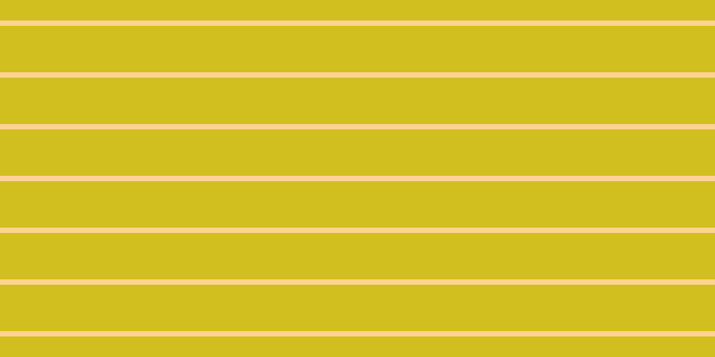 #d1bf20, #fcd393 horizontal lines, six pixels wide, fifty-two pixels apart