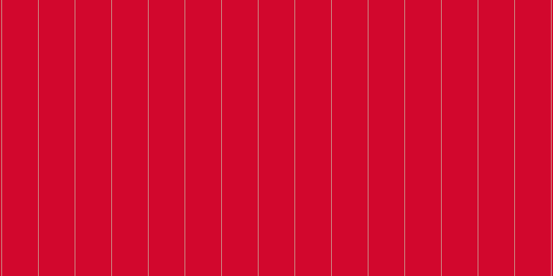 #d2072d, #caa393 vertical lines, one pixels wide, fifty-two pixels apart