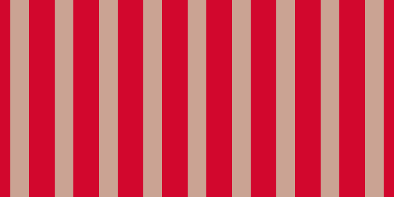 #d2072d, #caa393 vertical lines, thirty-eight pixels wide, fifty-two pixels apart