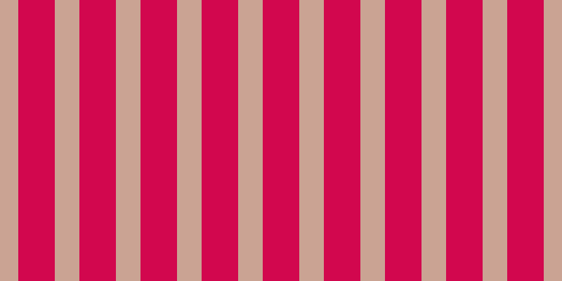 #d2074e, #caa393 vertical lines, thirty-five pixels wide, fifty-two pixels apart