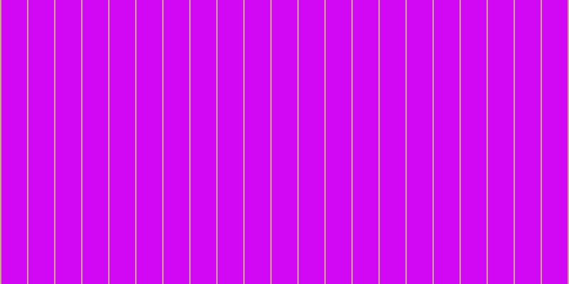 #d207f3, #caa393 vertical lines, two pixels wide, thirty-six pixels apart
