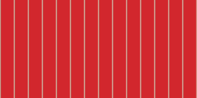 #d2282d, #caa393 vertical lines, five pixels wide, fifty-two pixels apart