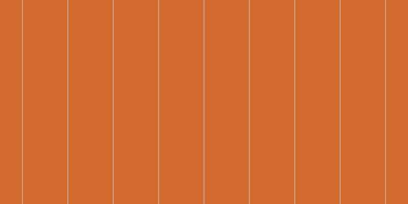 #d26a2d, #caa393 vertical lines, two pixels wide, eighty-seven pixels apart