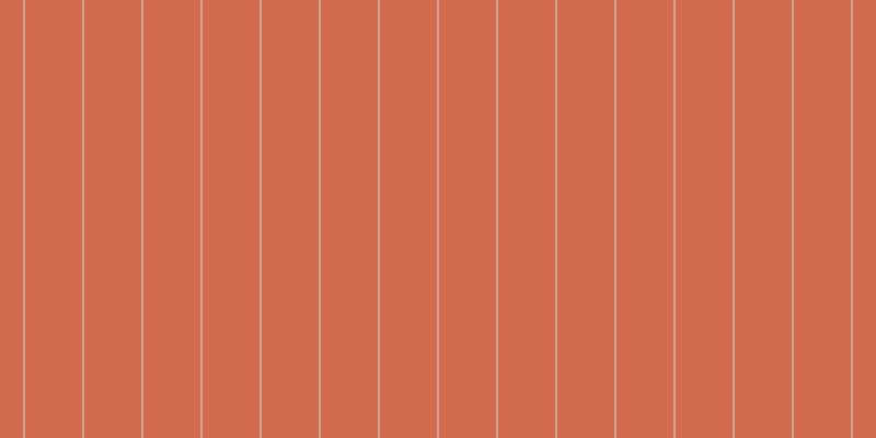 #d26a4e, #caa393 vertical lines, two pixels wide, fifty-two pixels apart