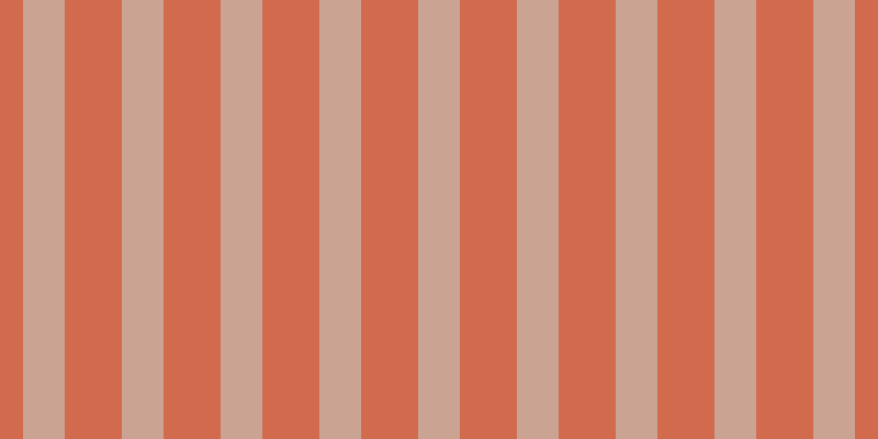 #d26a4e, #caa393 vertical lines, thirty-eight pixels wide, fifty-two pixels apart