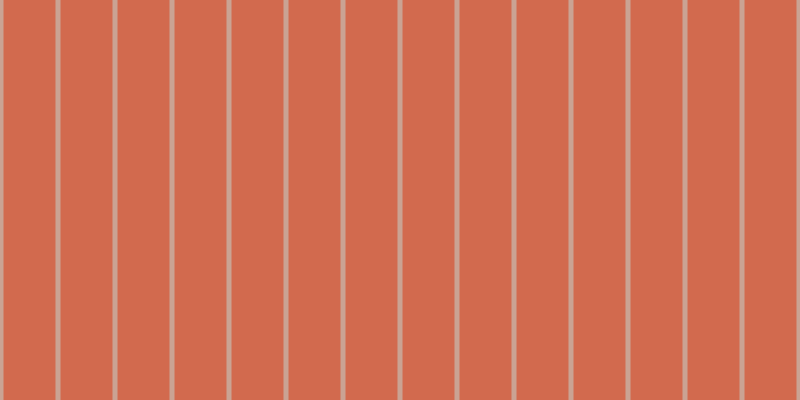 #d26a4e, #caa393 vertical lines, five pixels wide, fifty-two pixels apart