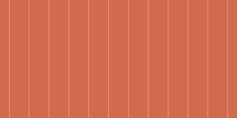#d26a4e, #eba393 vertical lines, two pixels wide, sixty-five pixels apart