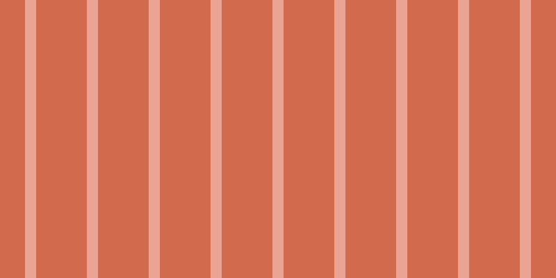 #d26a4e, #eba393 vertical lines, sixteen pixels wide, seventy-three pixels apart