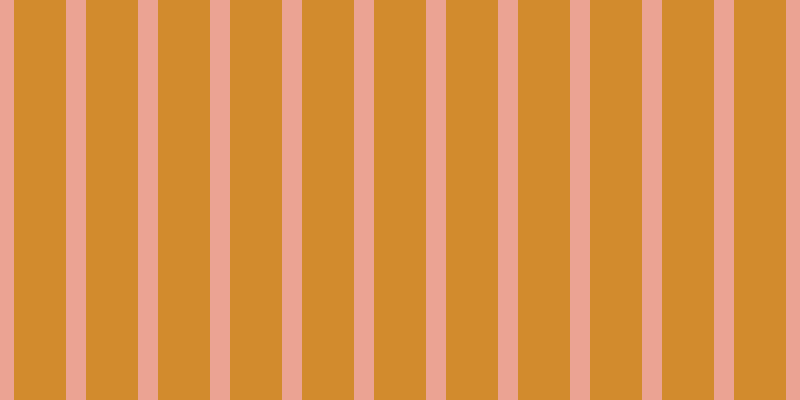 #d28b2d, #eba393 vertical lines, twenty pixels wide, fifty-two pixels apart